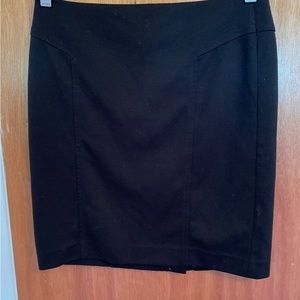 Loft black skirt